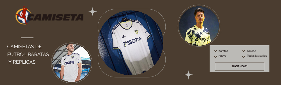 camiseta Leeds United 2022 2023